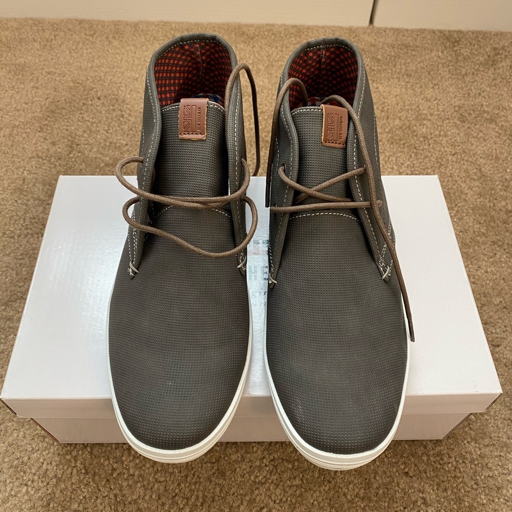 BEN SHERMAN Vaughn Grey Sneakers Men US10 Brand New